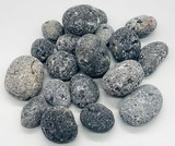AzureGreen GUAGNBB  1 lb Agni, Black untumbled stones