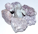 AzureGreen GULEPB 1 lb Lepidolite untumbled stones