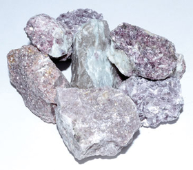AzureGreen GULEPB 1 lb Lepidolite untumbled stones