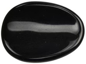 AzureGreen GWBOBS Black Obsidian Worry stone