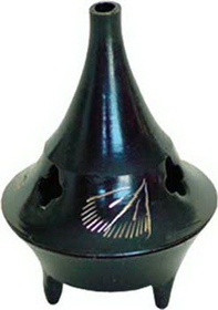 AzureGreen IBB003 2 1/4" Black cone burner brass