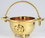 AzureGreen ICBR33 Brass Cauldron 3"