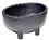 AzureGreen ICBR68 2 1/2" Oval cast iron cauldron