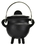 AzureGreen ICBR81 Plain cast iron cauldron w/ lid 2 3/4"