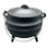 AzureGreen ICR008  5" cast iron cauldron w/ lid