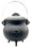 AzureGreen ICR029  8" Pentagram cast iron cauldron w/ lid