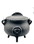 AzureGreen ICR030  5.5" Pentagram cast iron cauldron w/ lid