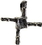 AzureGreen JB1700 Brigid's Cross sterling