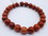 AzureGreen JB8374  8mm Jasper, Red bracelet
