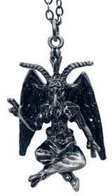 AzureGreen JB983  Baphomet necklace