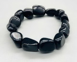 AzureGreen JBGOBSB  Obsidian, Black bracelet