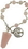 AzureGreen JBPRQZ Rose Quartz pendulum bracelet