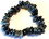 AzureGreen JBTSFO  Snowflate Obsidian gemstone bracelet stretch