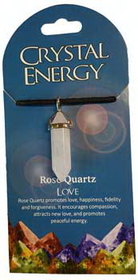 AzureGreen JDTLOV Love (rose quartz) double terminated