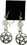 AzureGreen JECOPA Opalite Pentagram earrings
