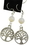AzureGreen JETOPA Opalite Tree of Life earrings