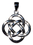 AzureGreen JSCELK 3/4" Celtic Knot sterling pendant