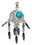 AzureGreen JSDRET Dreamcatcher turquoise pendant
