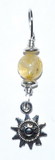 AzureGreen JSPSUNC Sun pendant with citrine bead