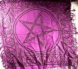 AzureGreen RAP36 Pentagram altar cloth 36