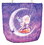 AzureGreen RB2972 14" x 16" Fairy jute tote bag