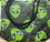 AzureGreen RB3134  14" x 16" Alien jute tote bag