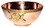 AzureGreen RBCB6TG  6" Triple Moon offering bowl