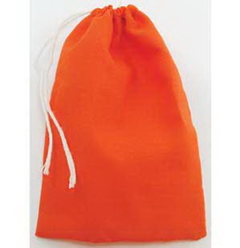 AzureGreen RCORA Orange Cotton Bag 3" x 4"