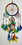 AzureGreen RDC003  6" Rainbow Hemp dreamcatcher