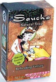 AzureGreen RSSREF 3.5oz Refreshing Vetiver saucha soap