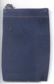 AzureGreen RV34BU Bag Velveteen 3 x 4 Blue