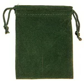 AzureGreen RV34GR Bag Velveteen: 3 x 4 Green