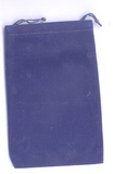 AzureGreen RV46BU Bag Velveteen 4 x 5 1/2 Blue