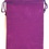 AzureGreen RV57PU Bag Velveteen 5 x 7 Purple