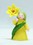 Eco Flower Fairies Daffodil Fairy (standing felt doll, holding flower)