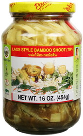 Pantai Laos Style Bamboo Shoot (Tip), 16 OZ, Case of 12