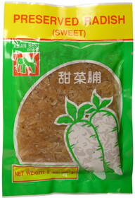 Asian Best Preserved Shredded Radish, 8 OZ, Case of 60