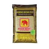 Asian Best Brown Rice, 5 LBS, Case of 6