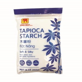 Asian Best Tapioca Starch, 16 OZ, Case of 20