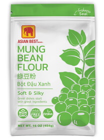 Asian Best Mung Bean Flour, 16 OZ, Case of 20
