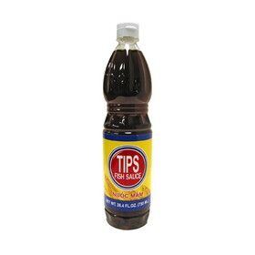 Tips Fish Sauce(25 FL.OZ) Plastic, Case of 12