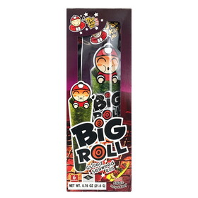 Taokaenoi Grilled Seaweed Roll BBQ Flavour, 18 G, Case of 12