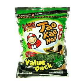 Taokaenoi Crispy Seaweed Original Flavour, 59 G, Case of 6