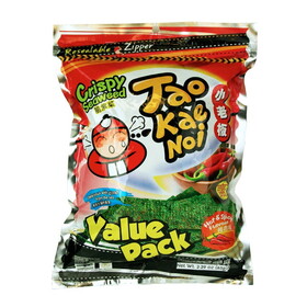 Taokaenoi Crispy Seaweed Hot&Spicy Flavour, 59 G, Case of 6
