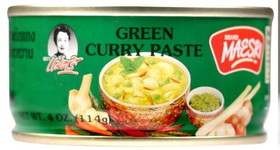 Mae Sri Green Curry Paste, 4 OZ, Case of 48