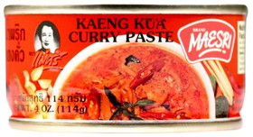 Mae Sri Kaeng Kua Curry Paste, 4 OZ, Case of 48