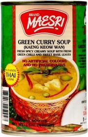 Mae Sri Green Curry Soup, 14 OZ, Case of 12