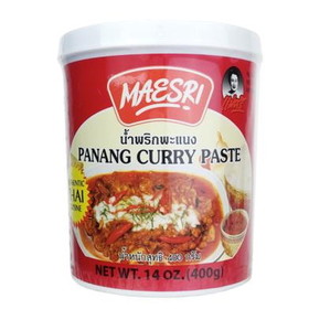 Mae Sri Panang Curry Paste (Vac.Pk), 14 OZ, Case of 12