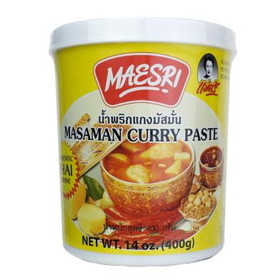 Mae Sri Masaman Curry Paste (Vac.Pk), 14 OZ, Case of 12