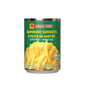 Asian Best Bamboo Shoot Stripped in Water (20 OZ), Case of 24